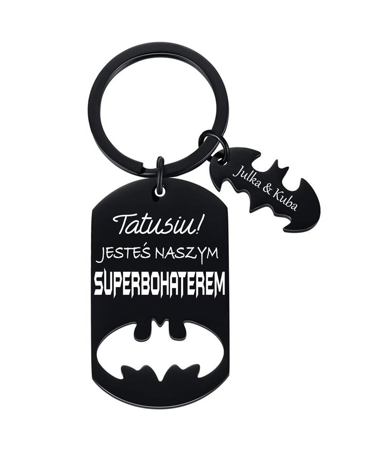 Brelok do kluczy BATMAN dla TATY