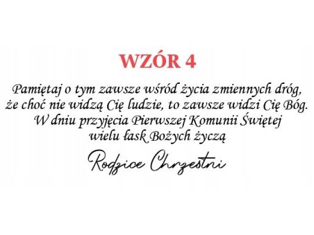 Pamiątka I Komunii Świętej w ramce z krzyżem z modlitwy – personalizowana
