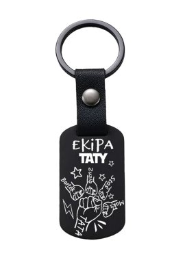 Brelok dla taty z grawerem imion dzieci – personalizowany...