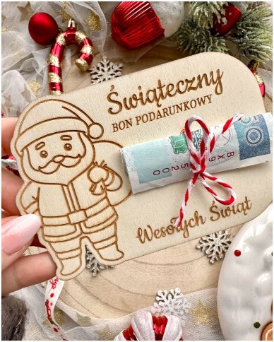 Świąteczny bon podarunkowy...