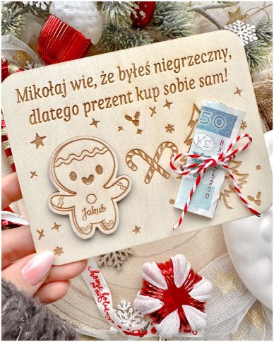 Świąteczna kartka na...